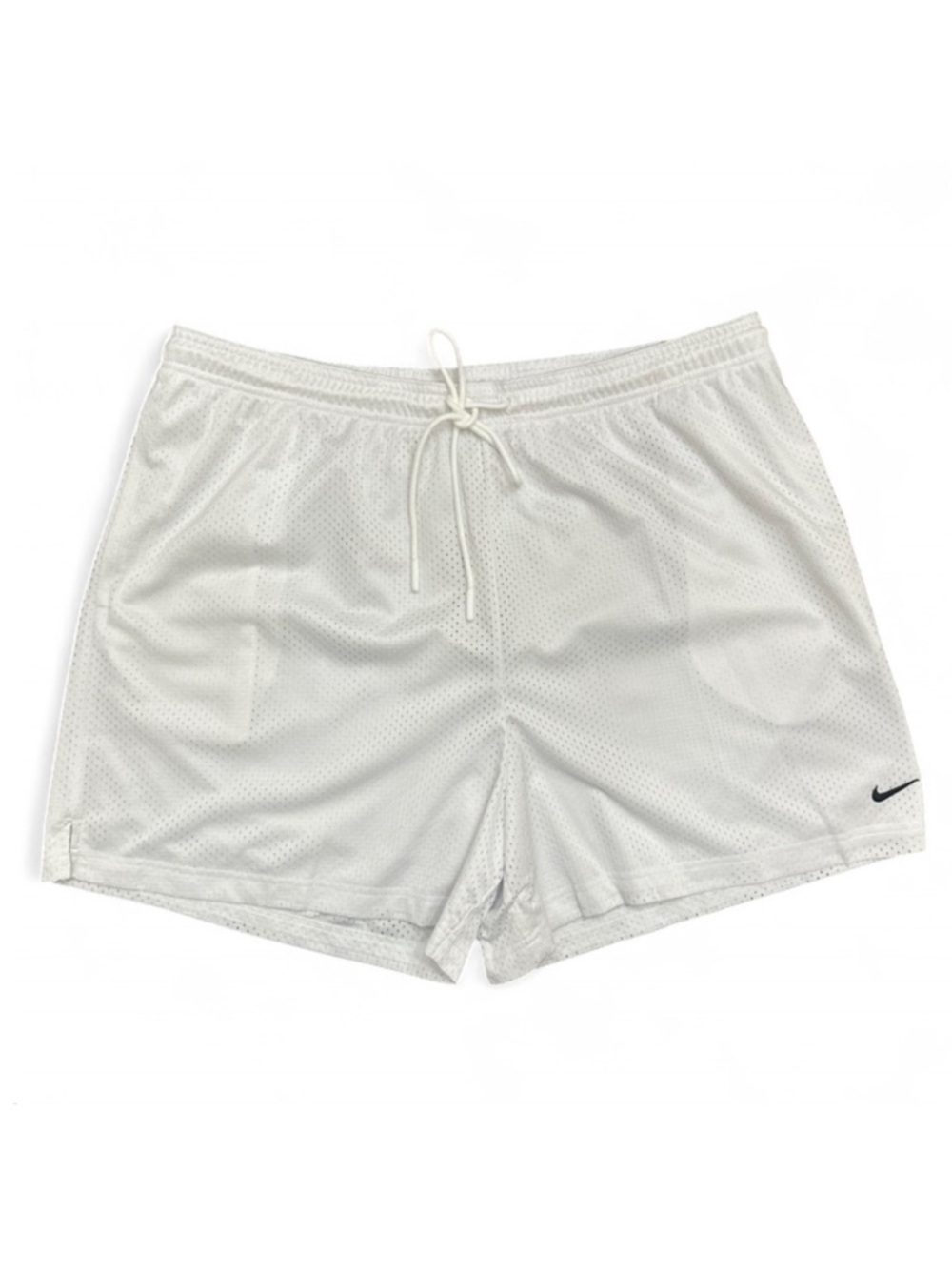 Nike Mesh White Shorts Mid-Thigh Length Size Men’s XXL (NWT)